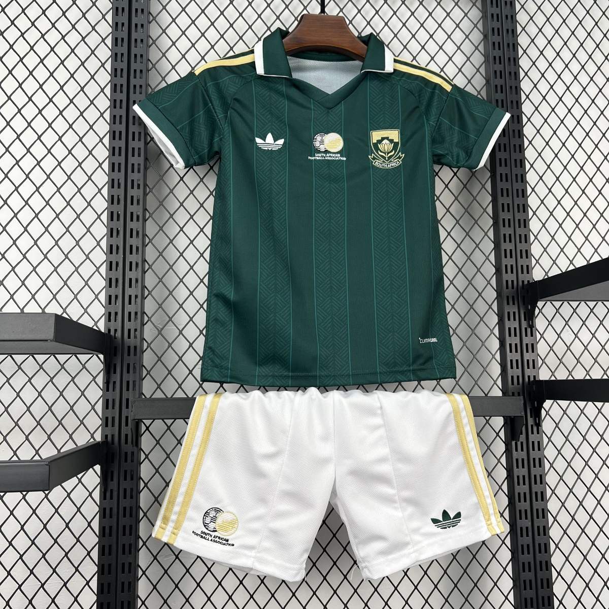 Kit enfant Afrique du Sud EXT Coupe Du Monde 2026 - Choppe ton maillot