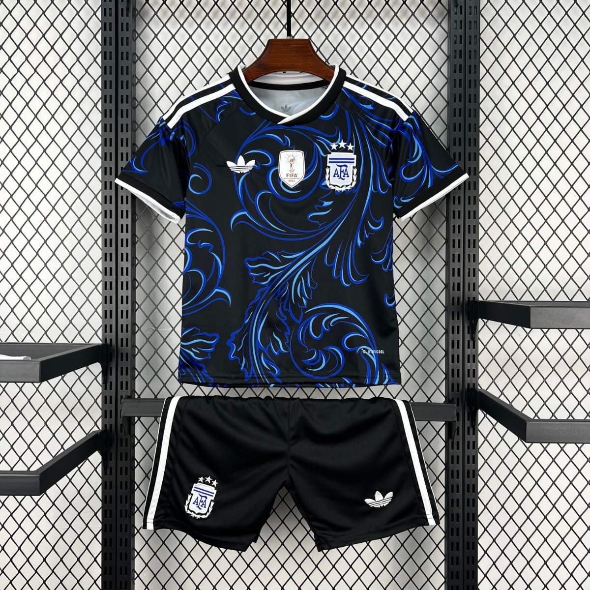 Kit enfant Argentine EXT Coupe Du Monde 2026 - Choppe ton maillot