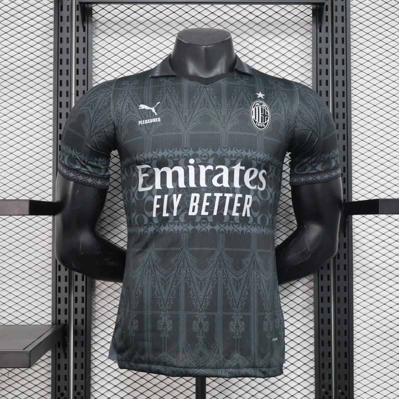 AC Milan Black 24/25 Player Version - Choppe ton maillot