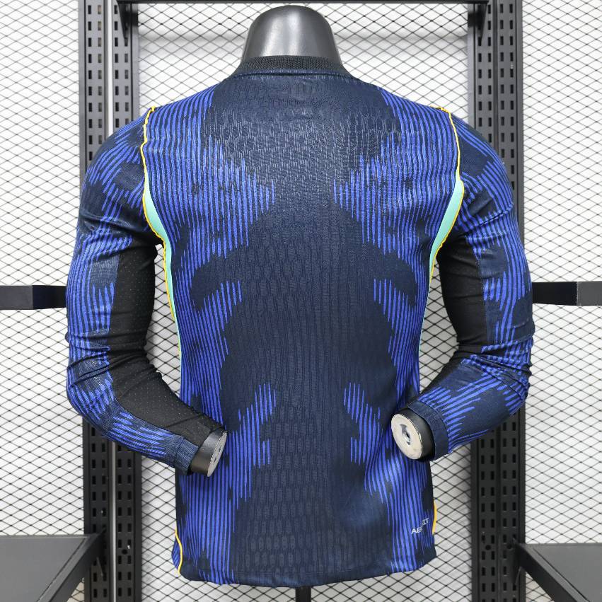 Brésil Extérieur Coupe Du Monde 2026 Player Version Long Sleeve - Choppe ton maillot