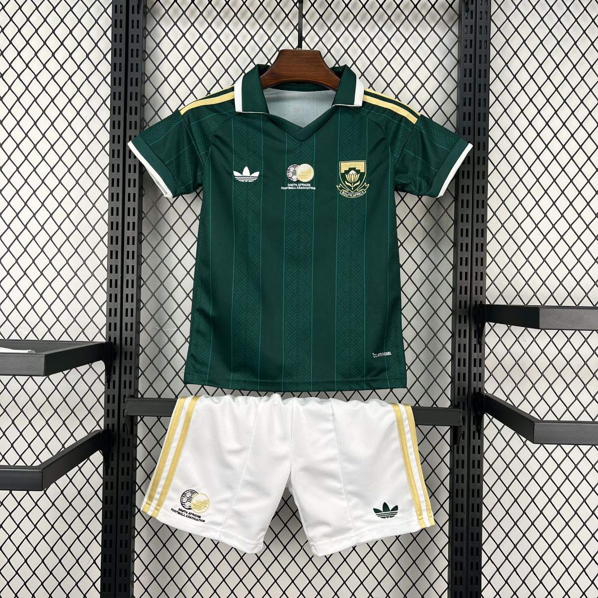 Kit enfant Afrique du Sud EXT Coupe Du Monde 2026 - Choppe ton maillot