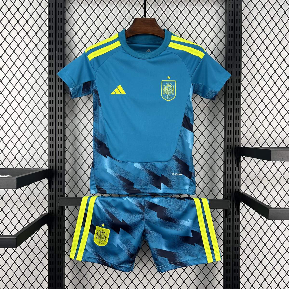 Kit enfant Espagne Goalkeeper Coupe Du Monde 2026 - Choppe ton maillot