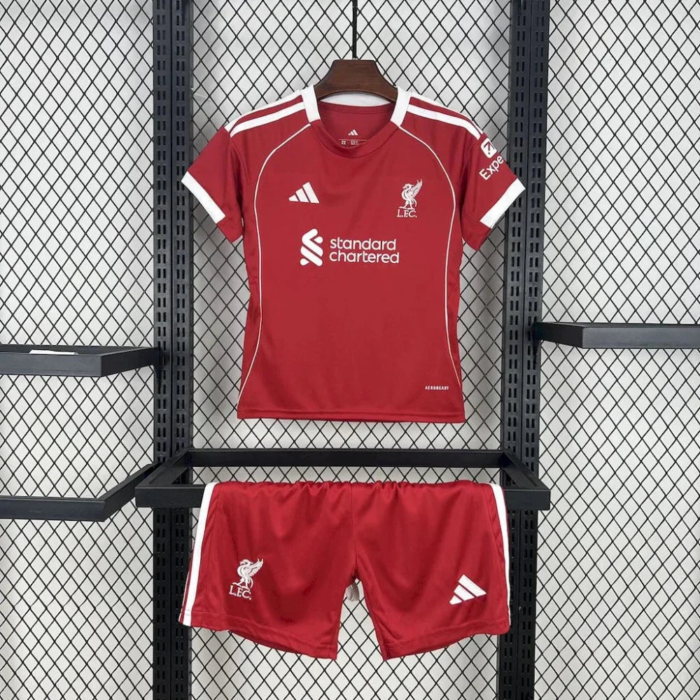 Kit enfant Liverpool DOM 25/26 - Choppe ton maillot